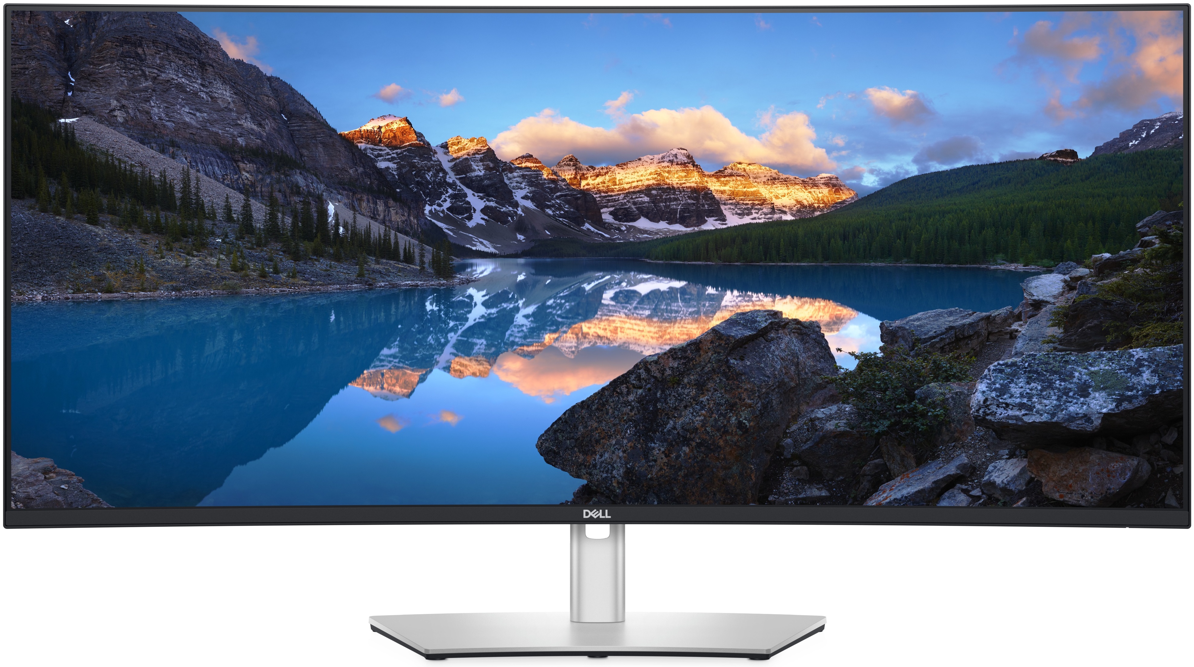 Dell UltraSharp | U4021QW Curved-Monitor 39,7 zoll | 100,8 cm | 5K2K | 5120 x 2160 | Silber
