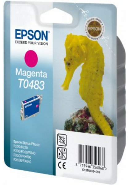 Original Epson T0483 | C13T04834010 Tintenpatrone Magenta ( 2023 )