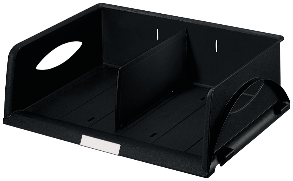 Leitz Briefablage | DIN A4 | Schwarz | Kunststoff (52300095)