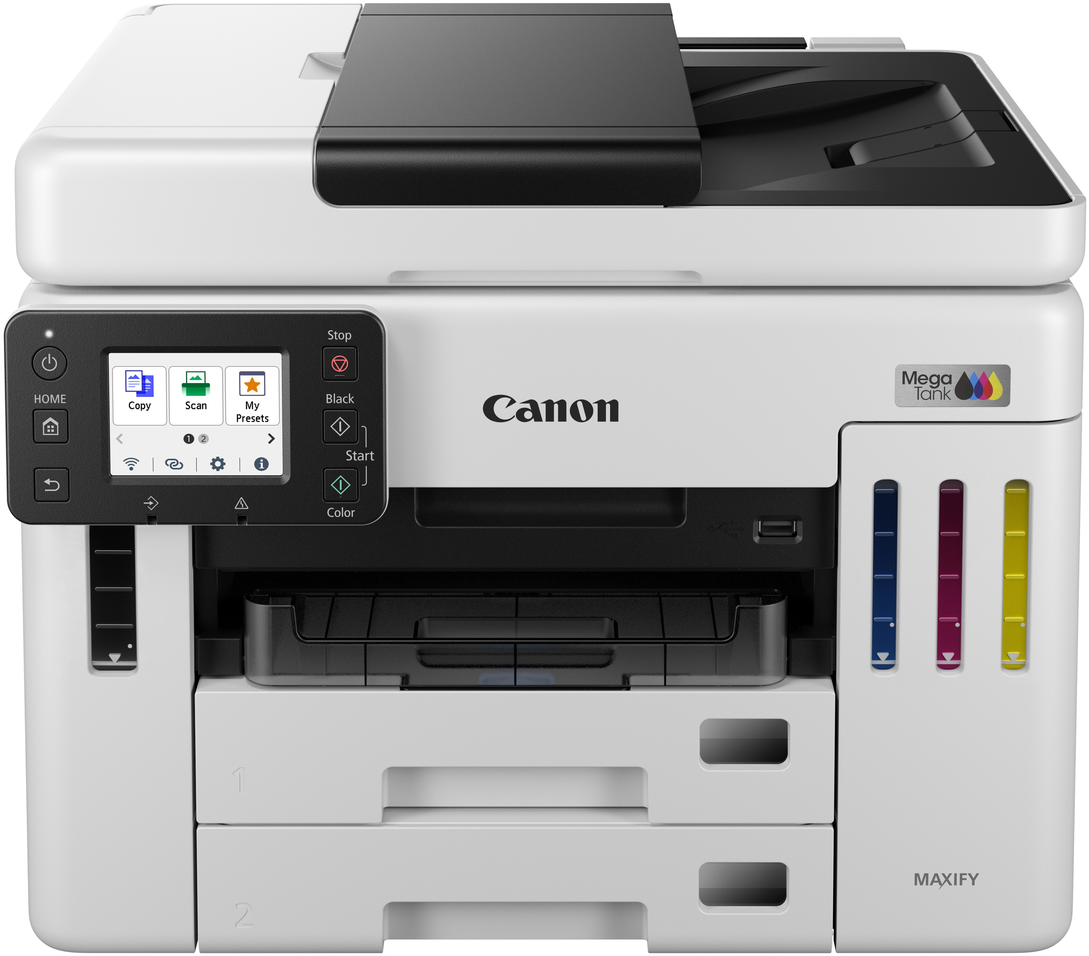 Canon MAXIFY GX7150 Farb Tinten Multifunktionsdrucker | A4 | Duplex | WLAN