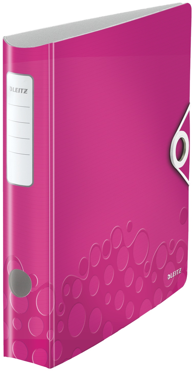 Leitz Ordner Active WOW 1107 | DIN A4 | 6,5 cm | Pink