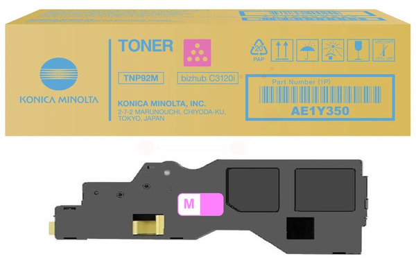 Original Konica Minolta TNP92M | AE1Y350 Toner Magenta