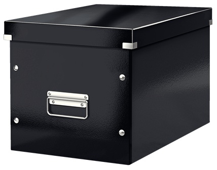 Leitz Aufbewahrungsbox Click & Store | 30 l | 32 x 36 x 31 cm | Schwarz