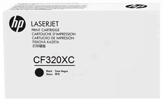 Original HP CF320X | 653X Toner Schwarz XL