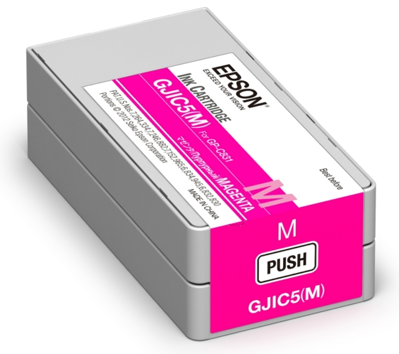 Original Epson GJIC5(M) | C13S020565 Tintenpatrone Magenta