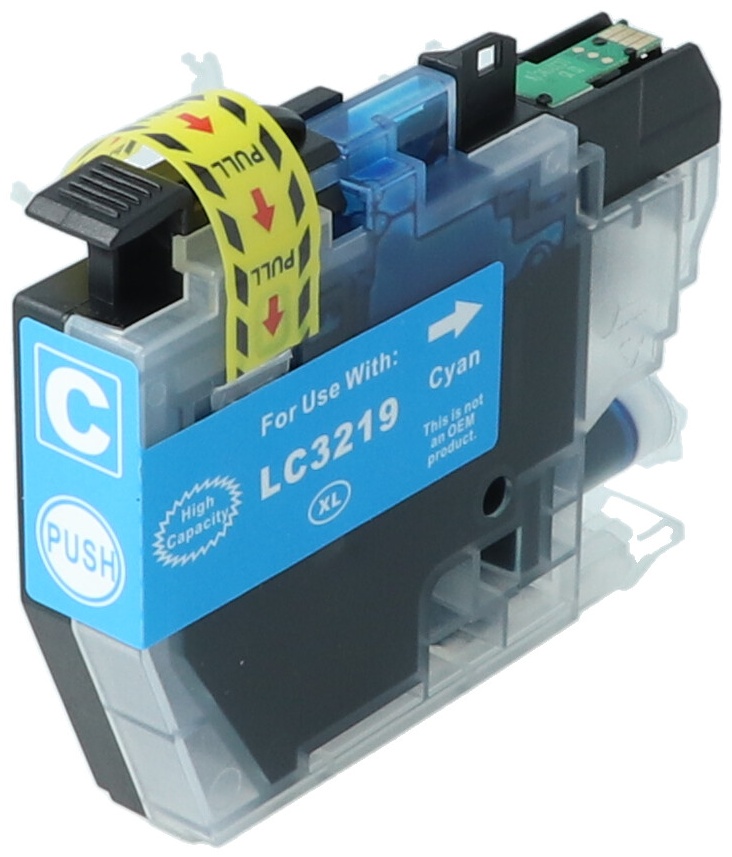 Tonoo® Tinte ersetzt Brother LC3219XLC Cyan XL
