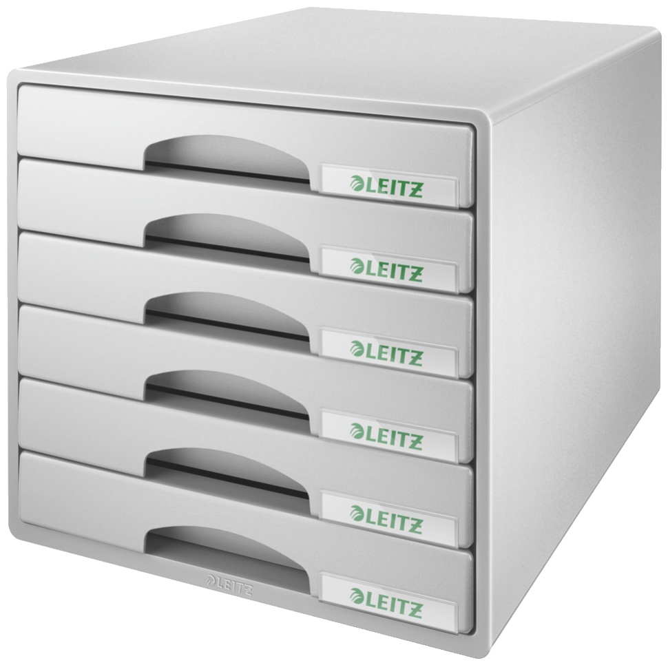 Leitz Schubladenbox Plus | Grau | Kunststoff (52120085)