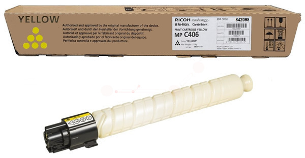 Original Ricoh 842098 Toner Gelb