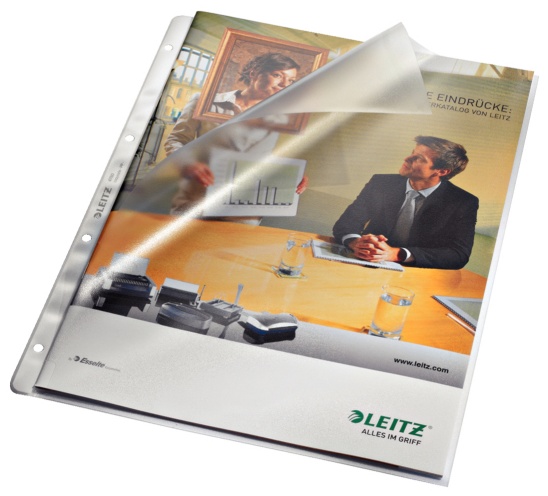 Leitz Prospekthülle 4780 | DIN A4 | genarbt | 0,13 mm | 100er-Pack