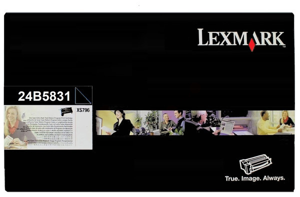 Original Lexmark 24B5831 Toner Schwarz