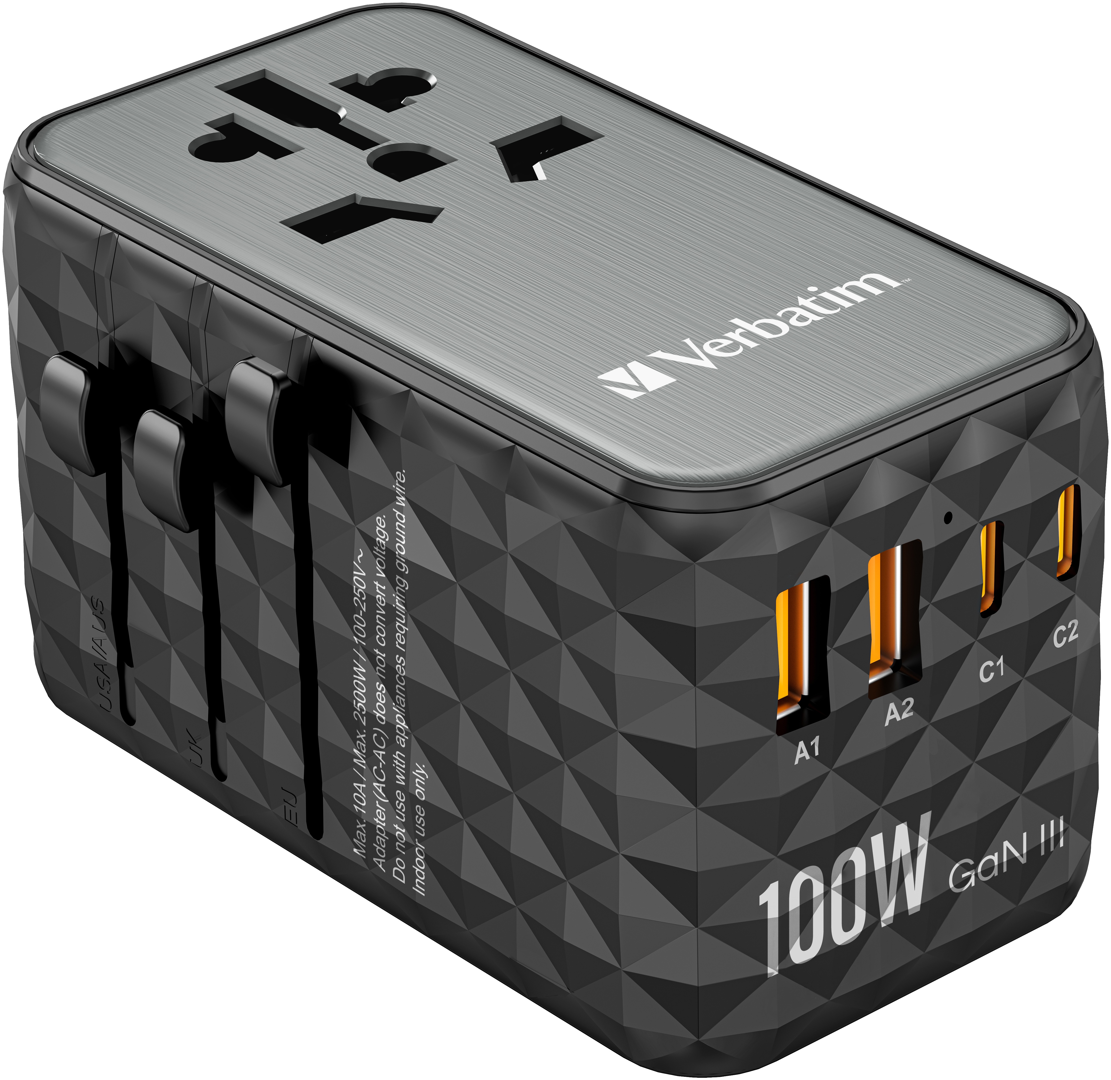 Verbatim GaN-Ladeadapter UTA-06 100 W