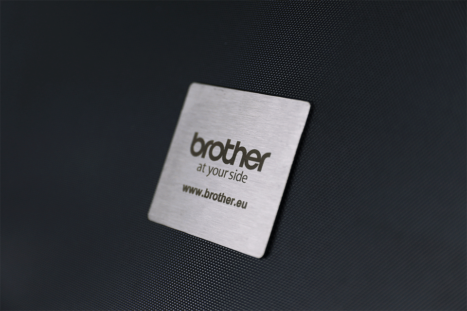 Brother Schablonenband STe-141 | 18 mm | Schwarz | 3 m