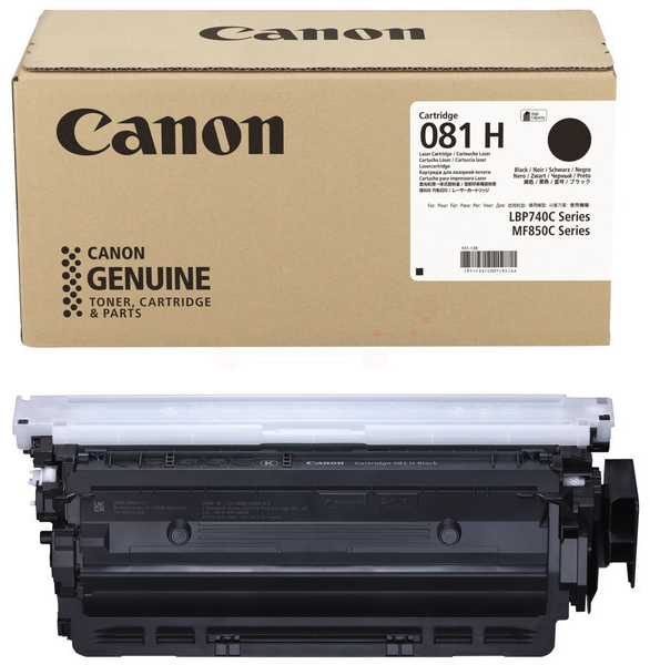 Original Canon 081H | 7337C001 Toner Schwarz XL