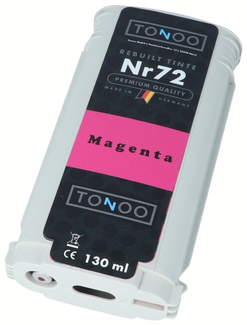 Tonoo® Tinte ersetzt HP 72 | C9372A Magenta