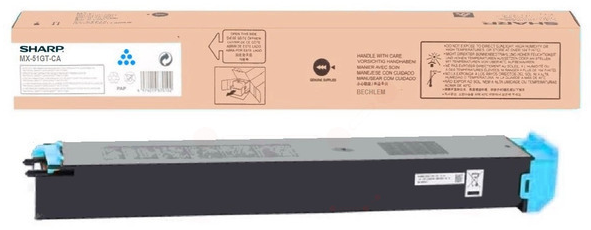 Original Sharp MX51GTCA | MX-51GTCA Toner Cyan