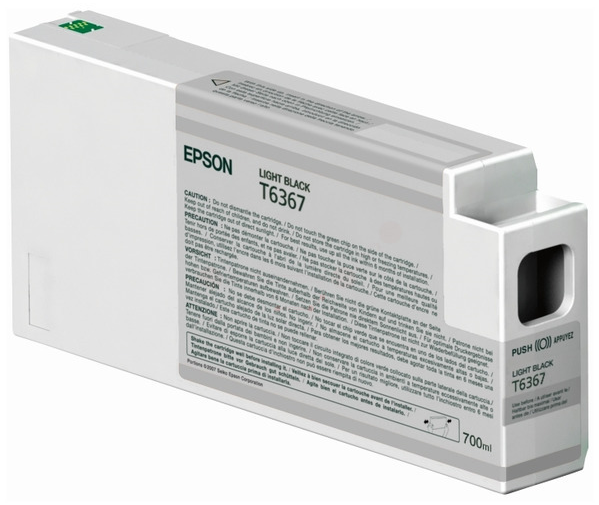 Original Epson T6367 | C13T636700 | light Schwarz Tintenpatrone ( 2022 )