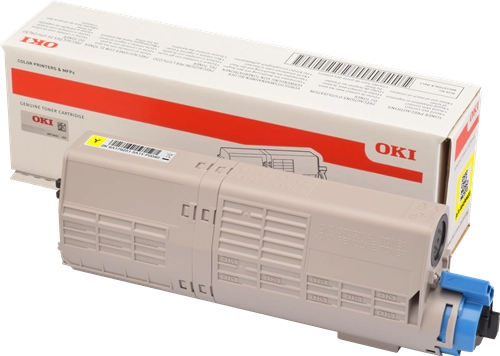 Original OKI 46490401 Toner Gelb