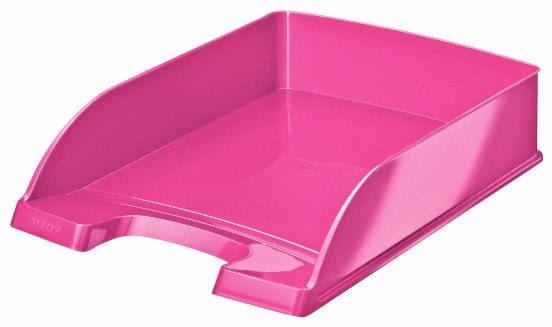 Leitz Briefablage WOW | DIN A4 | Pink | Kunststoff
