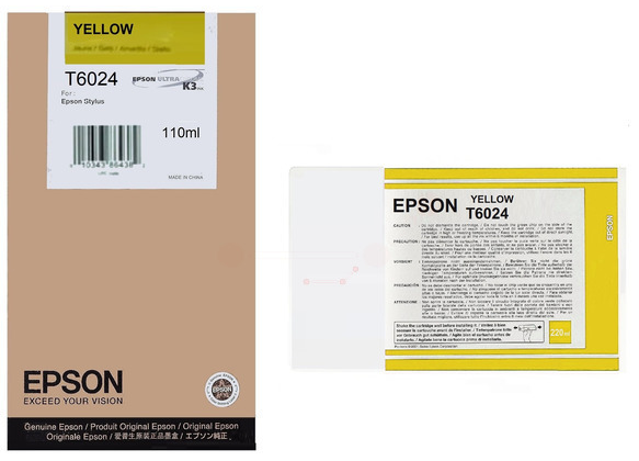 Original Epson T6024 | C13T602400 Tintenpatrone Gelb