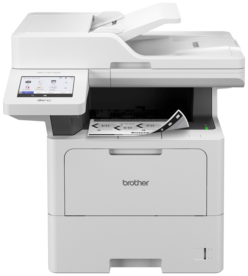 Brother MFC-L6710DW S/W Laser Multifunktionsdrucker | A4 | 50 S./Min | Duplex | WLAN