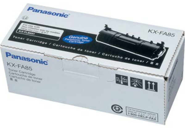 Original Panasonic KXFA85X Toner Schwarz