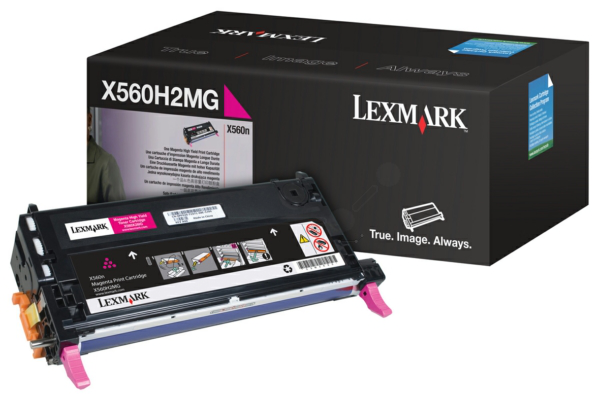 Original Lexmark X560H2MG Toner Magenta