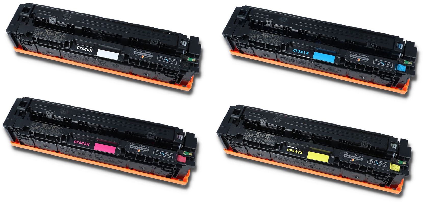 Tonoo® Toner ersetzt HP 203X | BK|C|M|Y Spar Set XL