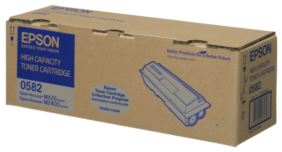 Original Epson 0582 | C13S050582 Toner Schwarz XL