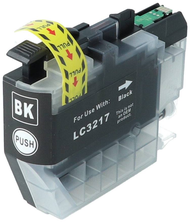 Tonoo® Tinte ersetzt Brother LC3217BK Schwarz