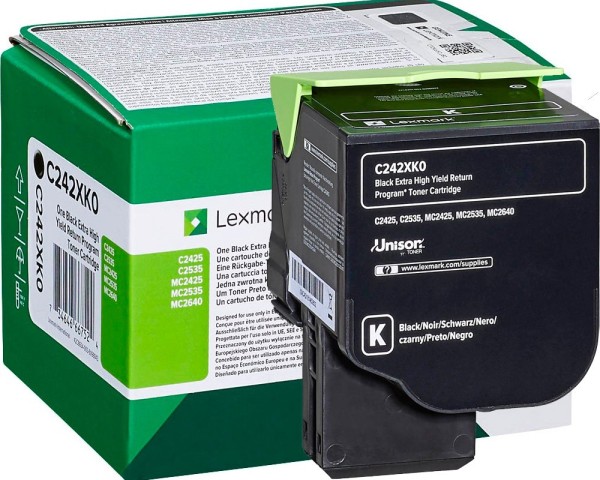 Original Lexmark C242XK0 Toner Schwarz XXL.jpg