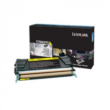 Original Lexmark C746A3YG Toner Gelb