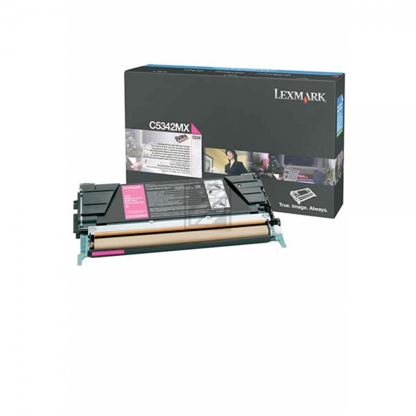 Original Lexmark C5342MX Toner Magenta