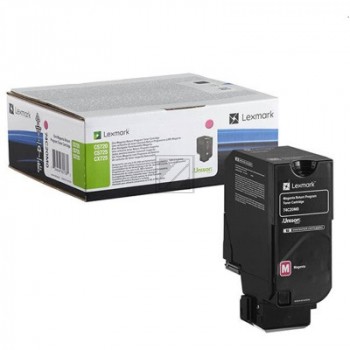 Original Lexmark 74C2HM0 Toner Magenta