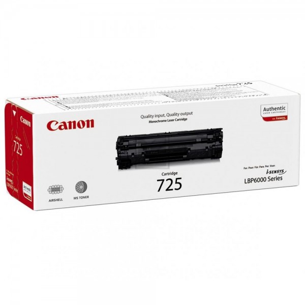 Canon 725 BK schwarz Toner