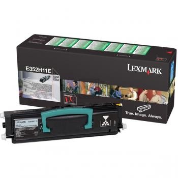 Original Lexmark E352H11E Toner Schwarz