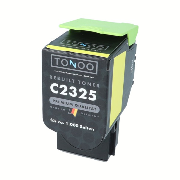 Tonoo® Toner für Lexmark MC2325adw Gelb