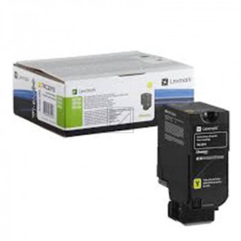 Original Lexmark 74C2HY0 Toner Gelb