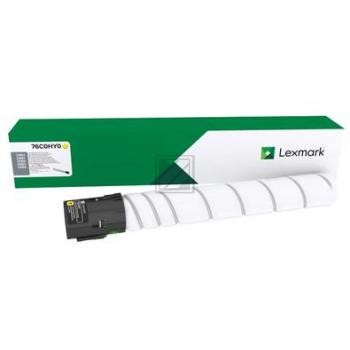 Original Lexmark 76C0HY0 Toner Gelb