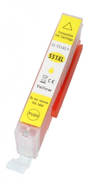 Tonoo® Tinte ersetzt Canon 6446B001 | CLI551Y XL Gelb XL