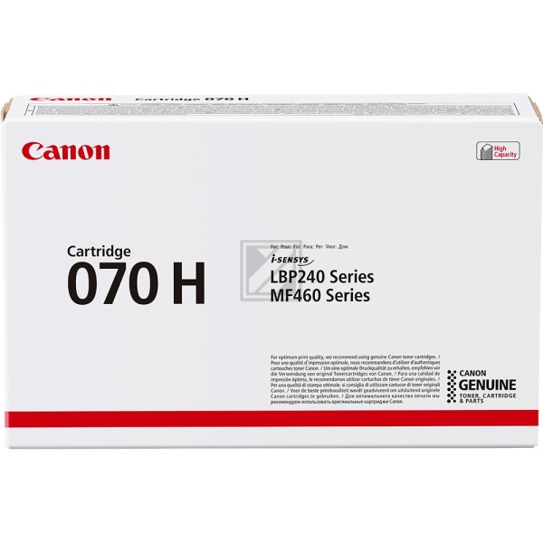 Canon 070H BK schwarz Toner