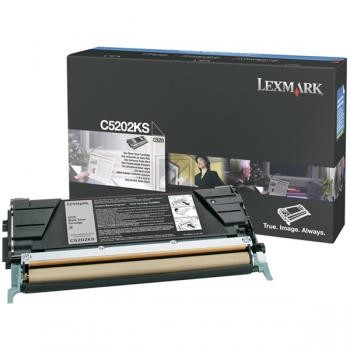 Original Lexmark C5202KS Toner Schwarz