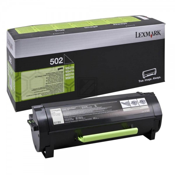 Original Lexmark 50F2000 / 502 Toner Schwarz