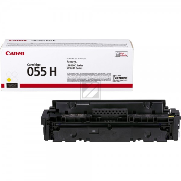 Canon 055H Y gelb Toner