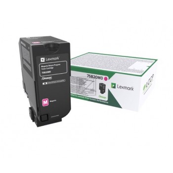 Original Lexmark 75B20M0 Toner Magenta