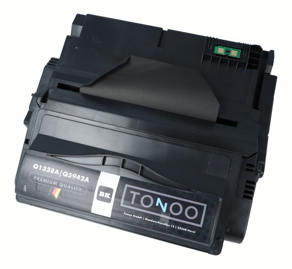 Tonoo® Toner ersetzt HP Q1338A | 38A Schwarz