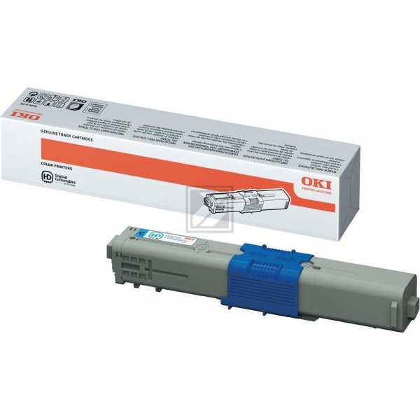 Original OKI 44469724 Toner Cyan XL