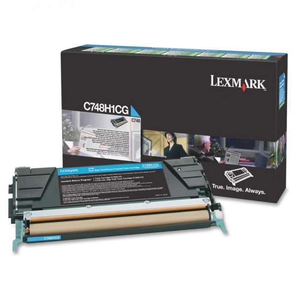 Original Lexmark | C748H1CG Toner Cyan xl