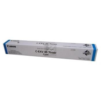 Original Canon CEXV49 | 8525B002 Toner Cyan