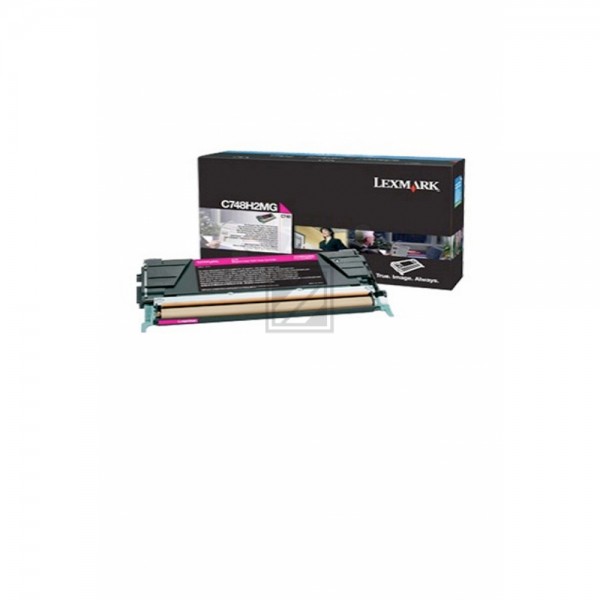 Original Lexmark C748H2MG Toner Magenta