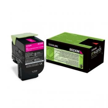 Original Lexmark 80C2XME Toner Magenta